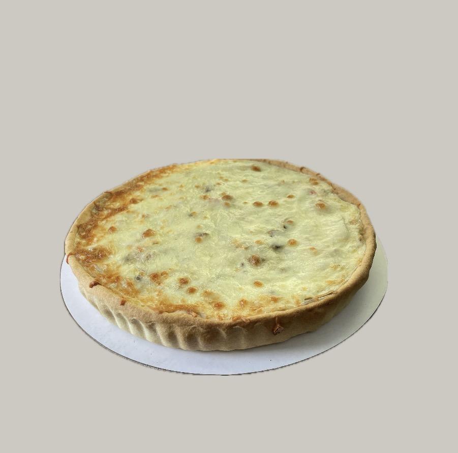 Пирог "Киш с курицей и грибами" 