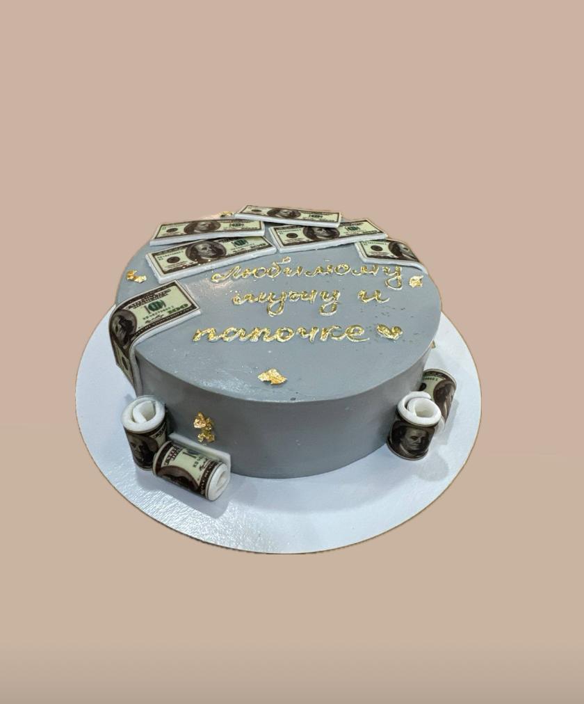 Торт доллар 