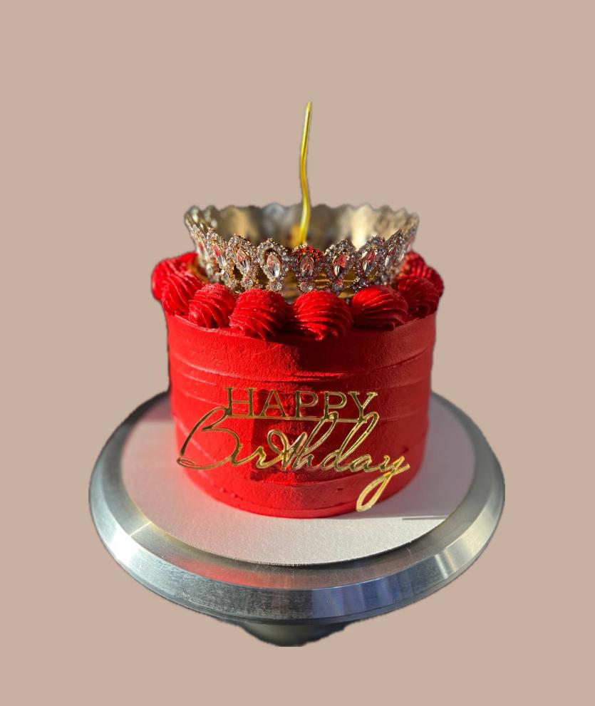 Торт с короной 