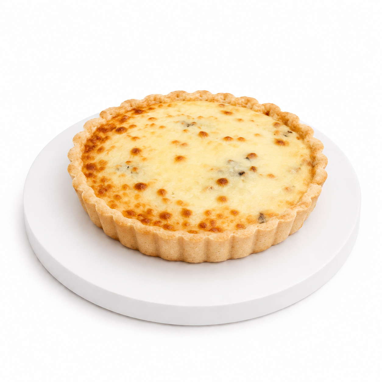 Мини киш с курицей и грибами