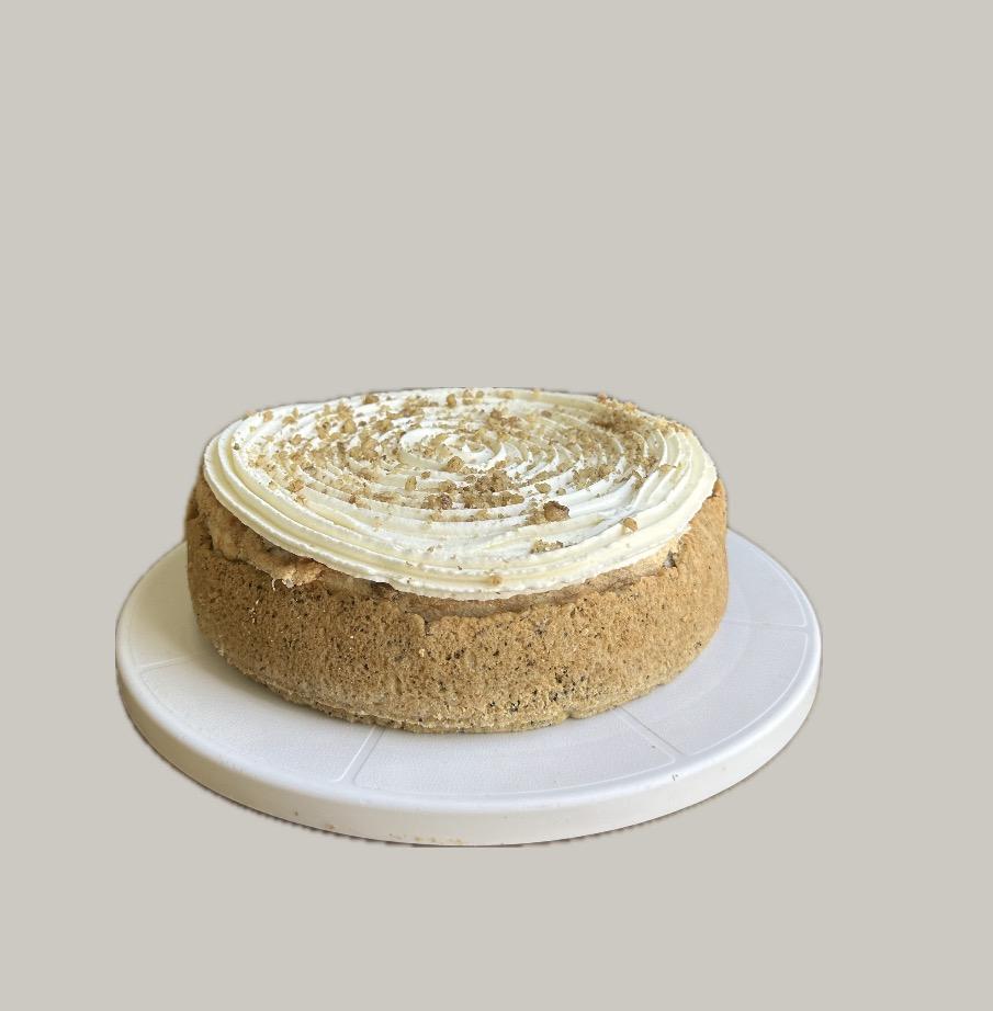 Пирог маковый с безе