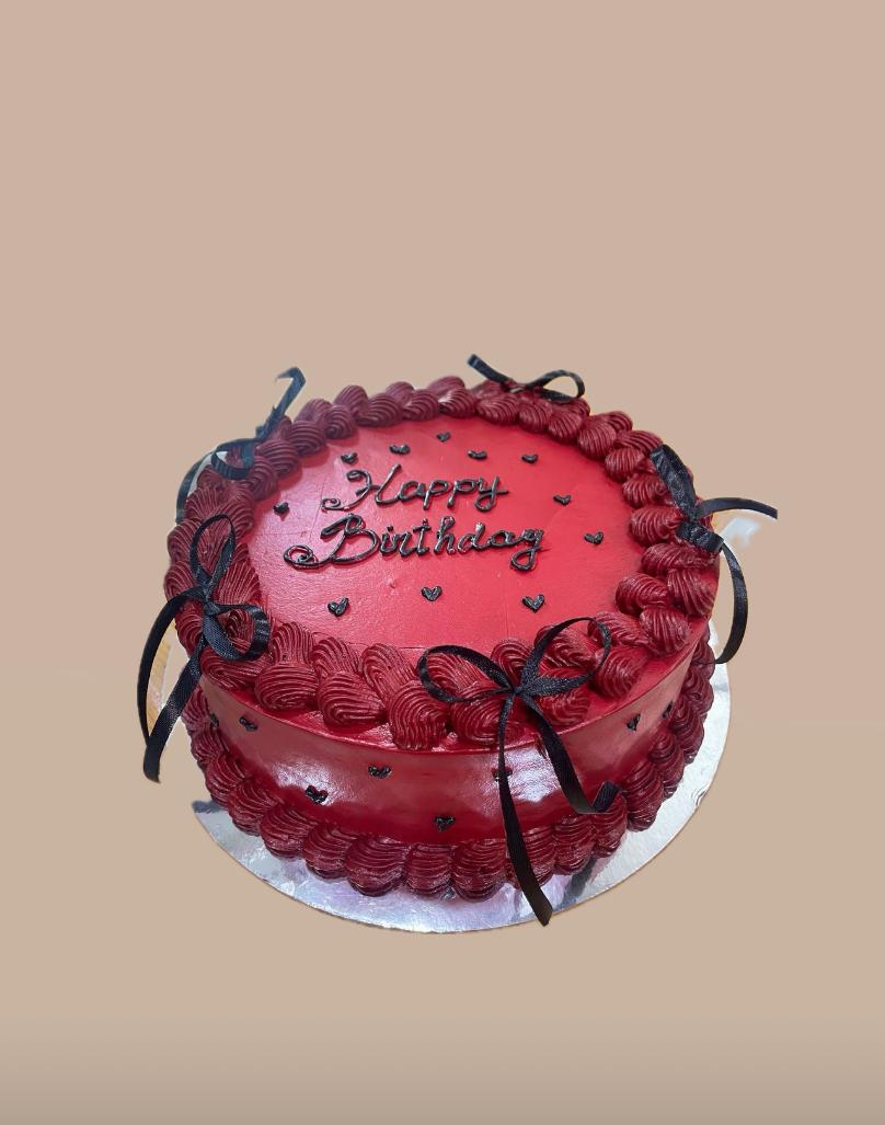 Торт с ленточкой 