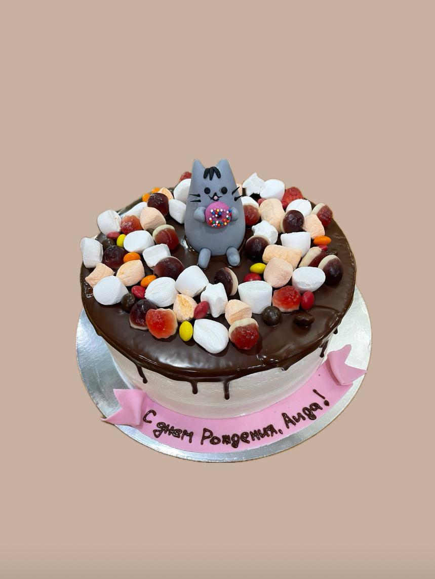 Торт с маршмеллоу 