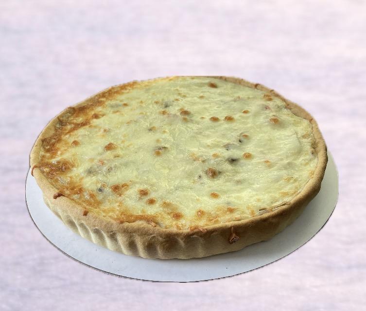 Пирог "Киш с курицей и грибами" 