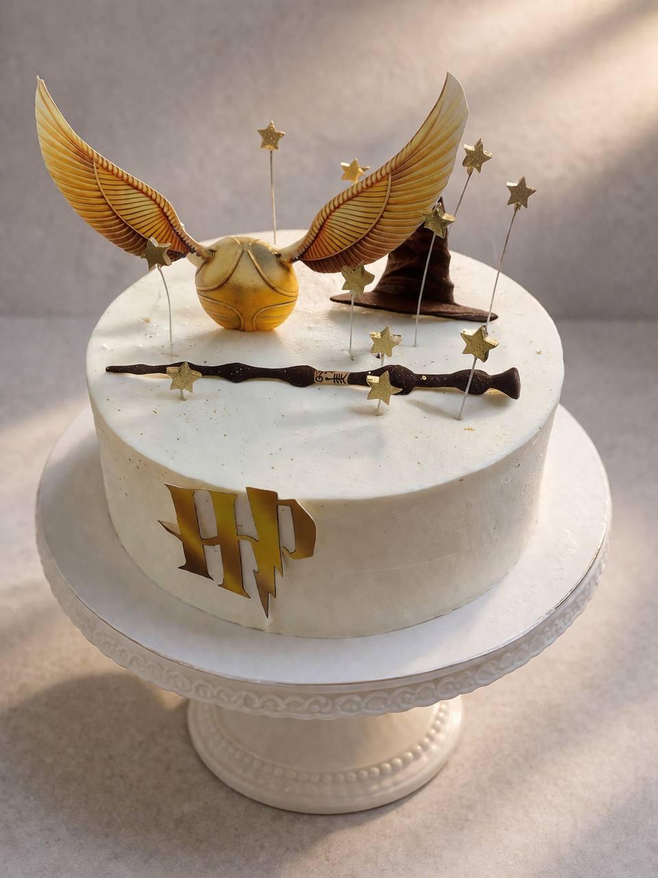 Торт в тематике «Гарри Поттер»