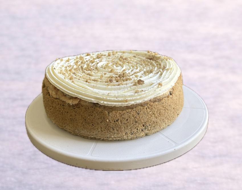 Пирог маковый с безе