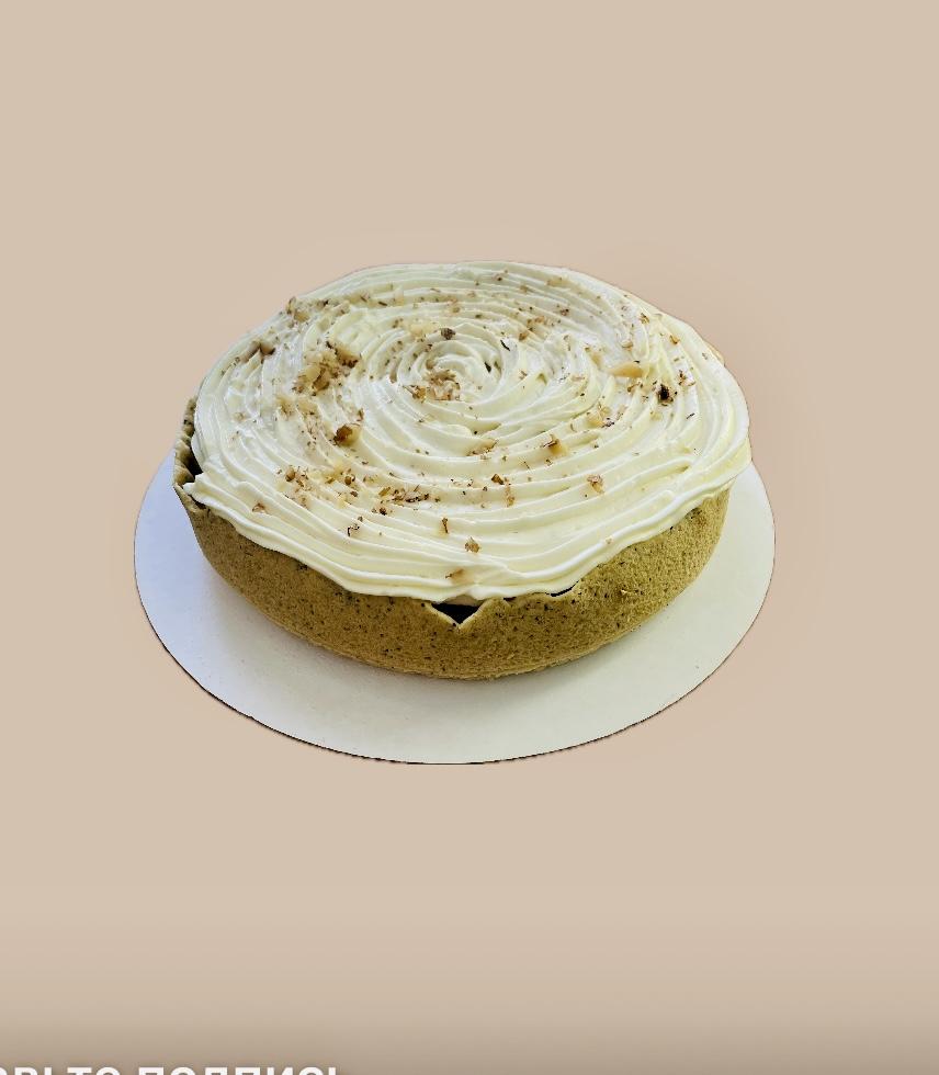 Пирог маковый с безе