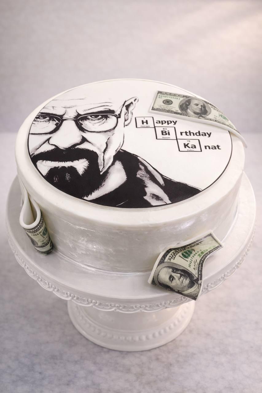 Торт в тематике сериала «Во все тяжкие»