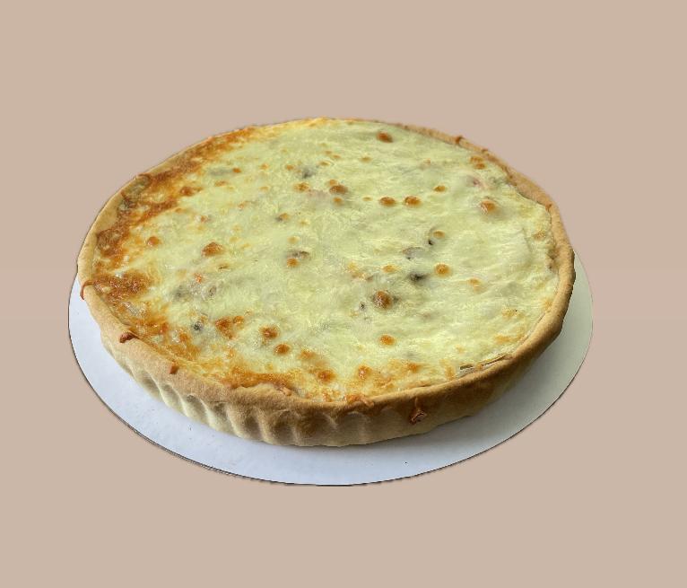 Пирог "Киш с курицей и грибами" 